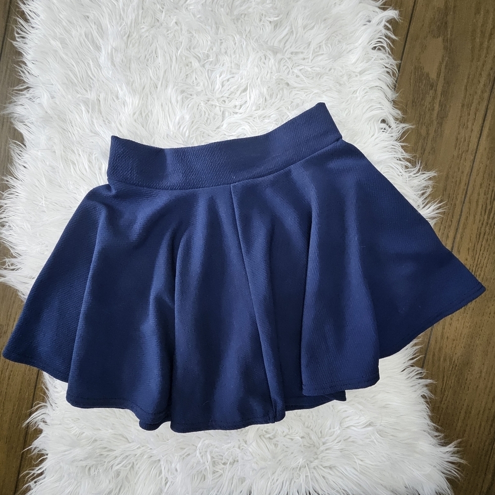 Chic Navy Mini Skirt